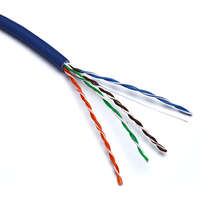 Excel Solid Cat5e Cable U/UTP LSOH Euroclass Dca 305 m Box Blue