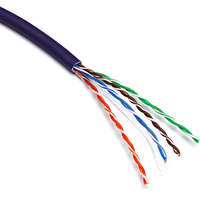 Cable de categoría 5E U/UTP Dca LS0H, Caja de 305m - Violeta