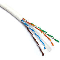 Excel Solid Cat6 Cable U/UTP LSOH CPR Euroclass Dca 1000 m Reel White