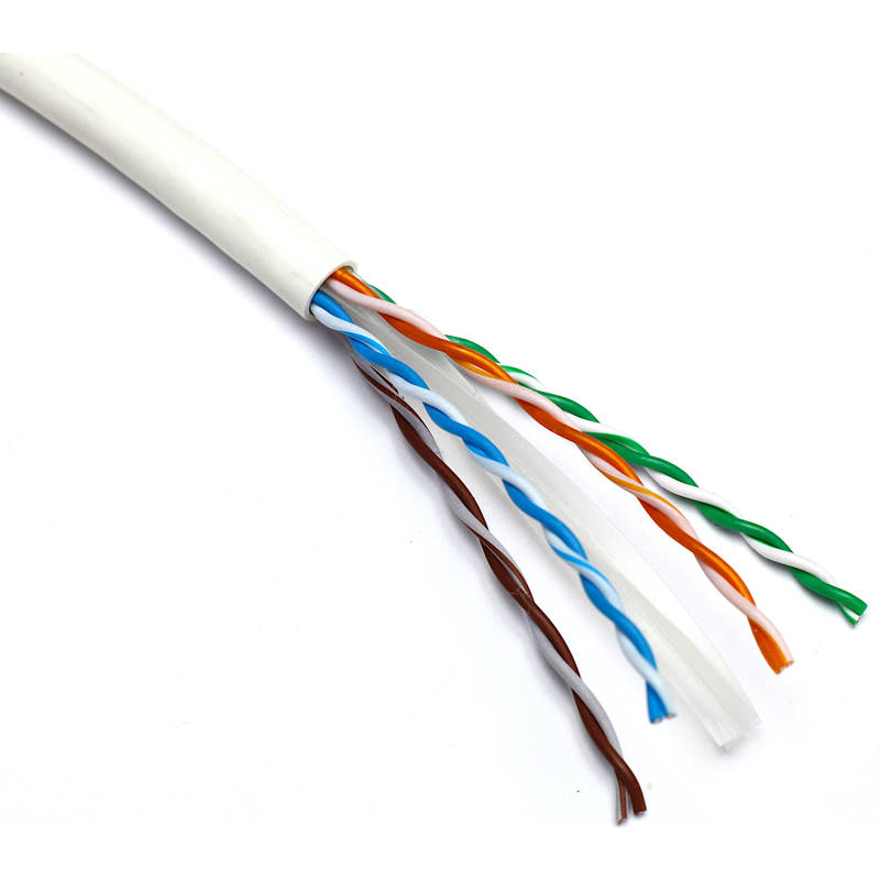 100-074-1000M - Excel Solid Cat6 Cable U/UTP LSOH CPR Euroclass Dca 1000 m  Reel White
