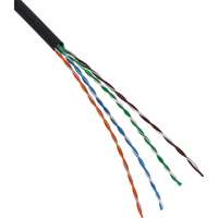 Excel Excel Category 5E Cable U/UTP External Grade Fca PE 305m Box - Black