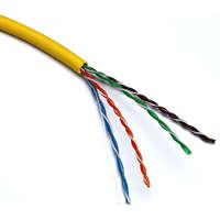 Cable de conexión Categoría 5e amarillo