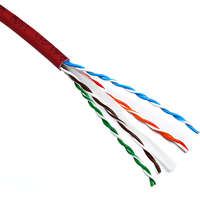 Excel Solid Cat6 Cable U/UTP LSOH CPR Euroclass Dca 305 m Box Red