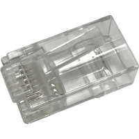 Excel Fast RJ45 Plug Suitable for U/UTP Cat5e and Cat6 (100-Pack)