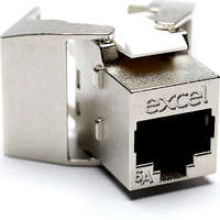 Excel Cat6A FTP Screened Keystone Jack Toolless...