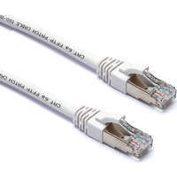 Excel Cat6A Patch Lead F/FTP Shielded LSOH Blade Booted 5 m White