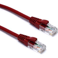 Excel Cat6 Patch Lead U/UTP Unshielded LSOH Blade Booted 3 m Red