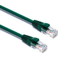 Excel Cat6 Patch Lead U/UTP Unshielded LSOH Blade Booted 1 m Green