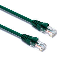 Excel Cat6 Patch Lead U/UTP Unshielded LSOH Blade Booted 2m Green