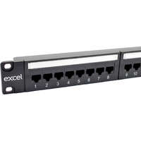 Excel Plus Cat6 24 Port Unscreened Patch Panel...