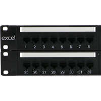 Excel Plus Cat6 48 Port Unscreened Patch Panel...