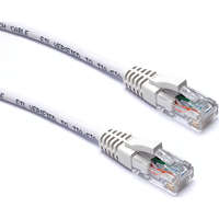 Excel Cat6 Patch Lead U/UTP Unshielded LSOH Blade Booted 15 m White