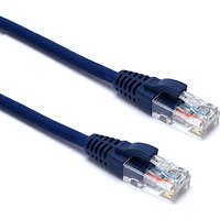 Excel Cat6 Mini Patch Lead U/UTP Unshielded LSOH Blade Booted 1.5 m Blue
