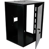 Excel MicroLan Network Cabinet 480mm x 370mm x 300mm Black