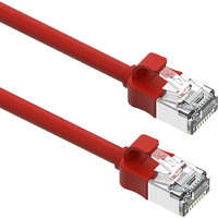 Excel Cat6A Mini Patch Lead 28AWG LSOH Blade Booted 0.5 m Red (10-Pack)