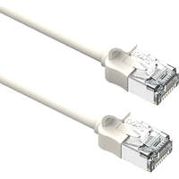 Excel Cat6A Mini Patch Lead 28AWG LSOH Blade Booted 0.5 m White (10-Pack)