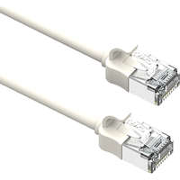 Excel Cat6A Mini Patch Lead 28AWG LSOH Blade Booted 10 m White