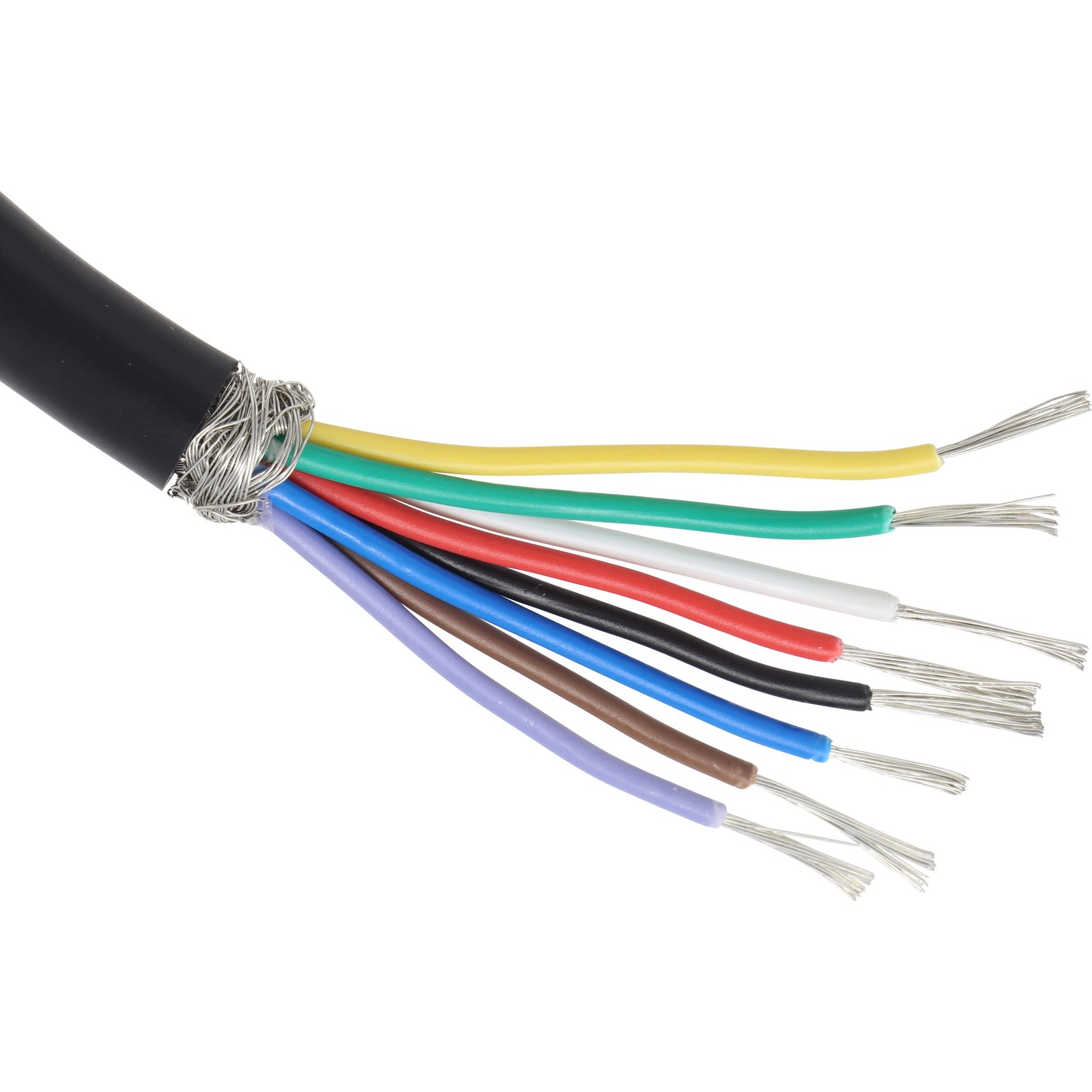 16208C - Excel Screened Multicore Cable 8 Core 16x0.2 Per Metre