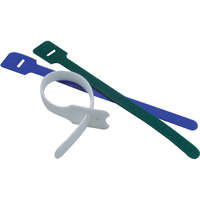 Excel Hook & Loop Cable Tie 230mm Red (20-Pack)