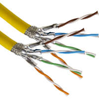 Excel Dual Cat7A Cable S/FTP LSOH B2ca 500 m Reel Yellow
