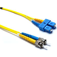 Cable de interconexión de fibra óptica: monomodo 9/125 OS2 Duplex ST-SC 3 m