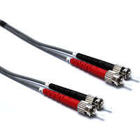 Cable de interconexión de fibra óptica: multimodo 62,5/125 OM1 Duplex ST-ST 2 m