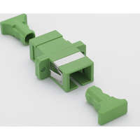 Enbeam SC/APC Simplex Adaptor Singlemode - Green (6-pack)