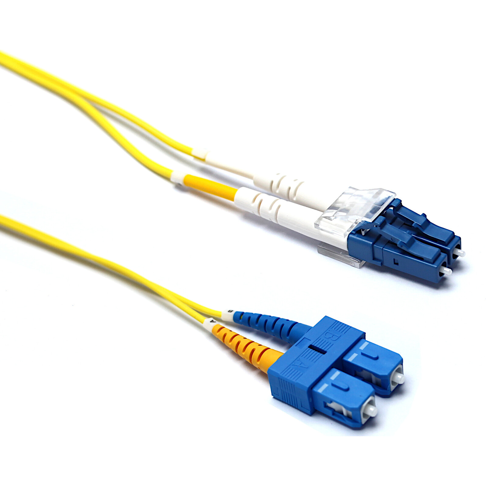 Cavo Fibra Ottica OS2 LC/LC Duplex 1m - Giallo Per Reti 10Gbit/s Monomodale - Foto 9
