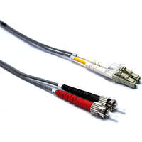Cables de interconexión de fibra óptica: multimodo 62,5/125 OM1 LC-ST Duplex 0,5m