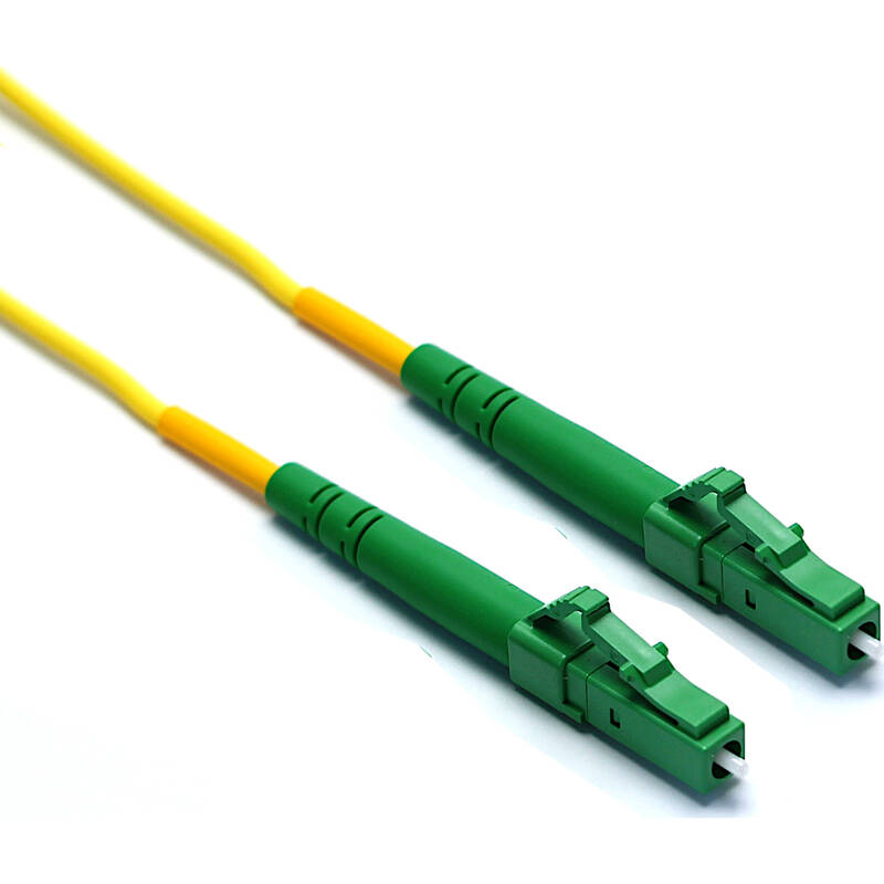 202-303 - Excel Enbeam OS2 Fibre Optic Patch Lead 2 mm LC/APC-LC/APC ...