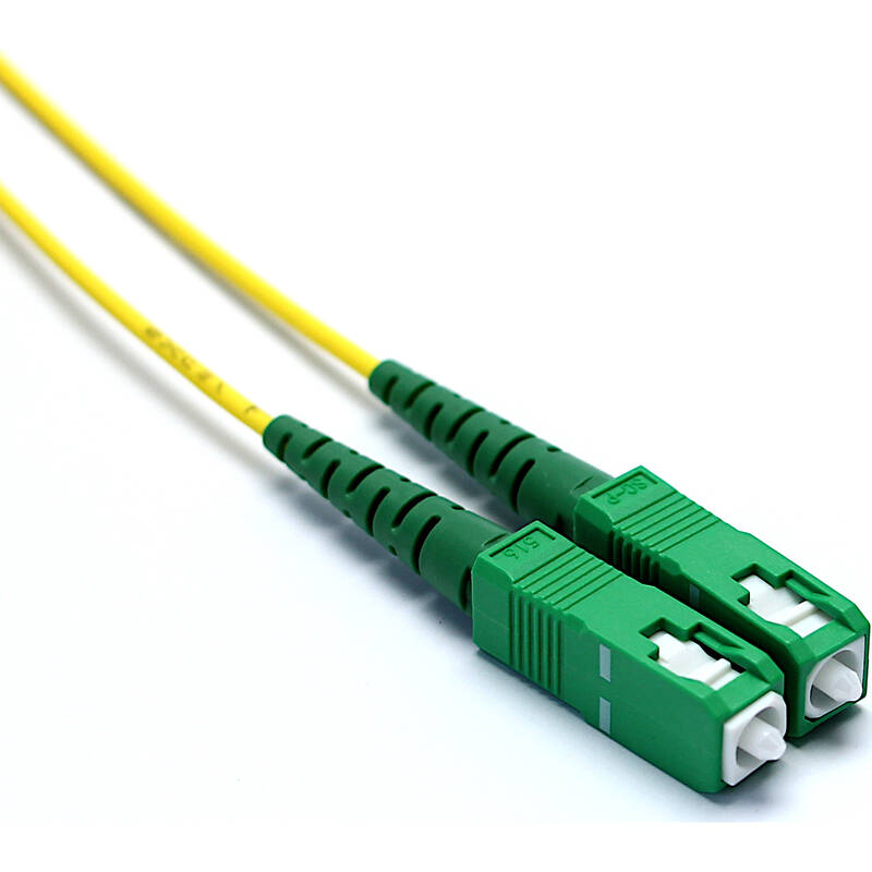 202-324 - Excel Enbeam OS2 Fibre Optic Patch Lead 2 mm SC/APC-SC/APC ...