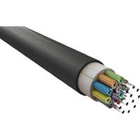 Câble fibre optique Enbeam OM3 multimodo 50/125 4 brins à structure serrée LS0H Cca - noir