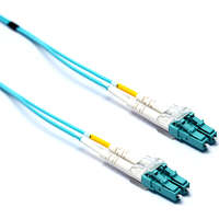 Cable de Interconexión de Fibra Óptica Multimodo 50/125 OM4 Dúplex LC-LC 1 m