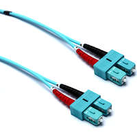 Cable de Interconexión de Fibra Óptica Multimodo 50/125 OM4 Dúplex SC-SC 2 m