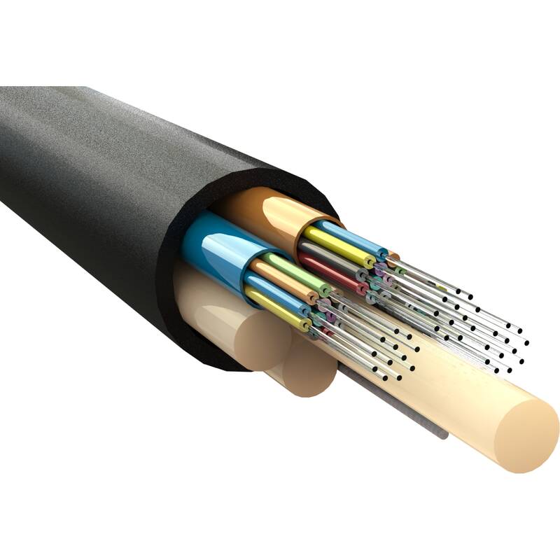 Micro-Duct Multi Loose Tube Fiber Optic Cable, Gel-Filled Dry Core, AT-D3Q2Y