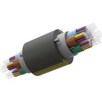 Excel Enbeam OS2 ULW Rodent Resistant G.657.A1 Aerial Fibre Cable LT 48 Core Fca Black