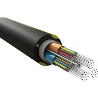 Excel Enbeam OS2 Ultra-Light Weight Rodent Resistant G.657.A1 Aerial Fibre Cable Loose Tube 24 Core 9/125 Fca Black