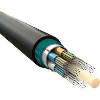 Excel Enbeam OS2 Singlemode CST Armoured Fibre Optic Cable Loose Tube 72 Core 9/125 HDPE Fca Black