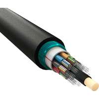 Excel Enbeam OS2 Singlemode CST Armoured Fibre Optic Cable Loose Tube 96 Core 9/125 HDPE Fca Black