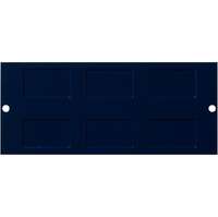 Excel 6 Way LJ6C Data Plate For 350-603 4-Compartment Floor Box