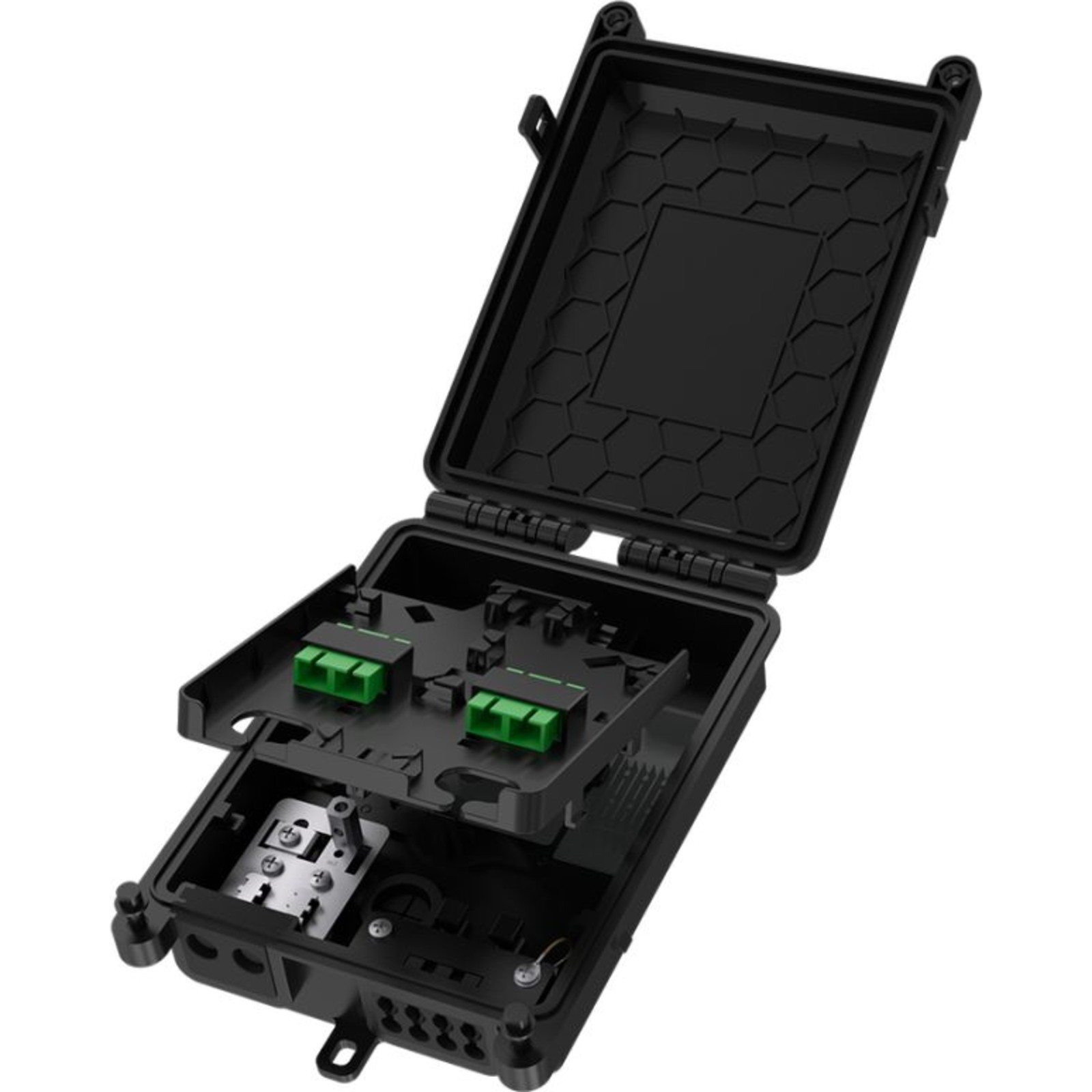 908-023 - Excel Encasa 8 Fibre Distribution Point with 4 SCA ...