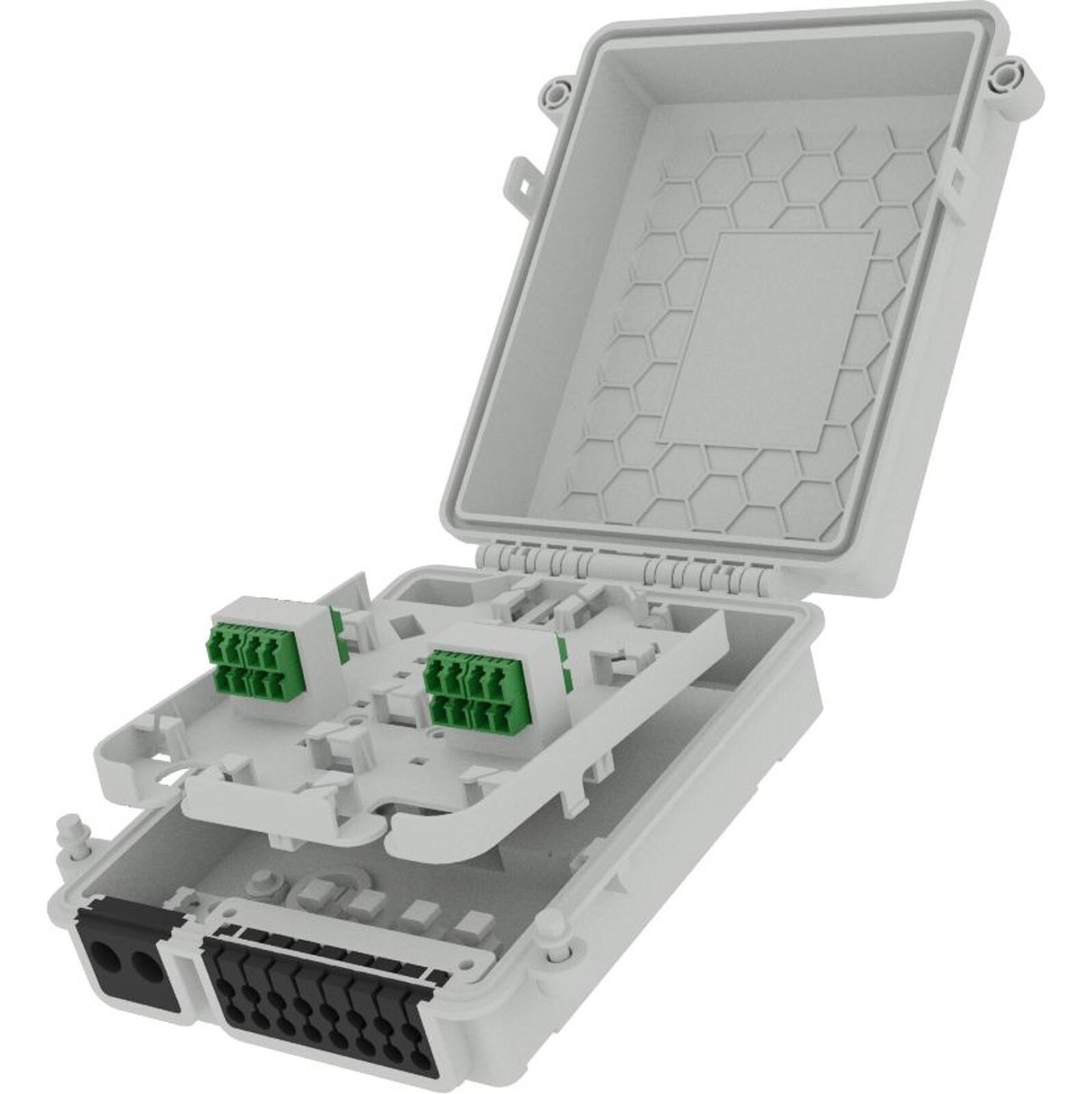 916021 Excel Encasa 16 Fibre Distribution Point with 4 SCA