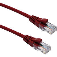 Excel Cat5e Patch Lead U/UTP Unshielded LSOH Blade Booted 0.3 m Red (10-Pack)