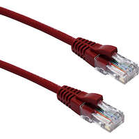 Excel Cat5e Crossover Patch Lead U/UTP Unshielded LSOH Blade Booted 2 m Red