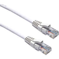 Excel Cat5e Patch Lead U/UTP Unshielded LSOH Blade Booted 6m White