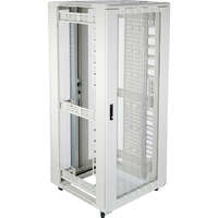 Excel Environ ER800 Equipment Rack 42U x 800mm wide x 800mm deep without side panels - Grey White - Flat Pack