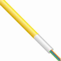 Excel Enbeam OM4 Multimode Blown Fibre EPFU Loose Tube 4 Fibre 50/125 Yellow