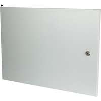 Steel Front Door for 12U Environ Wall Racks Grey