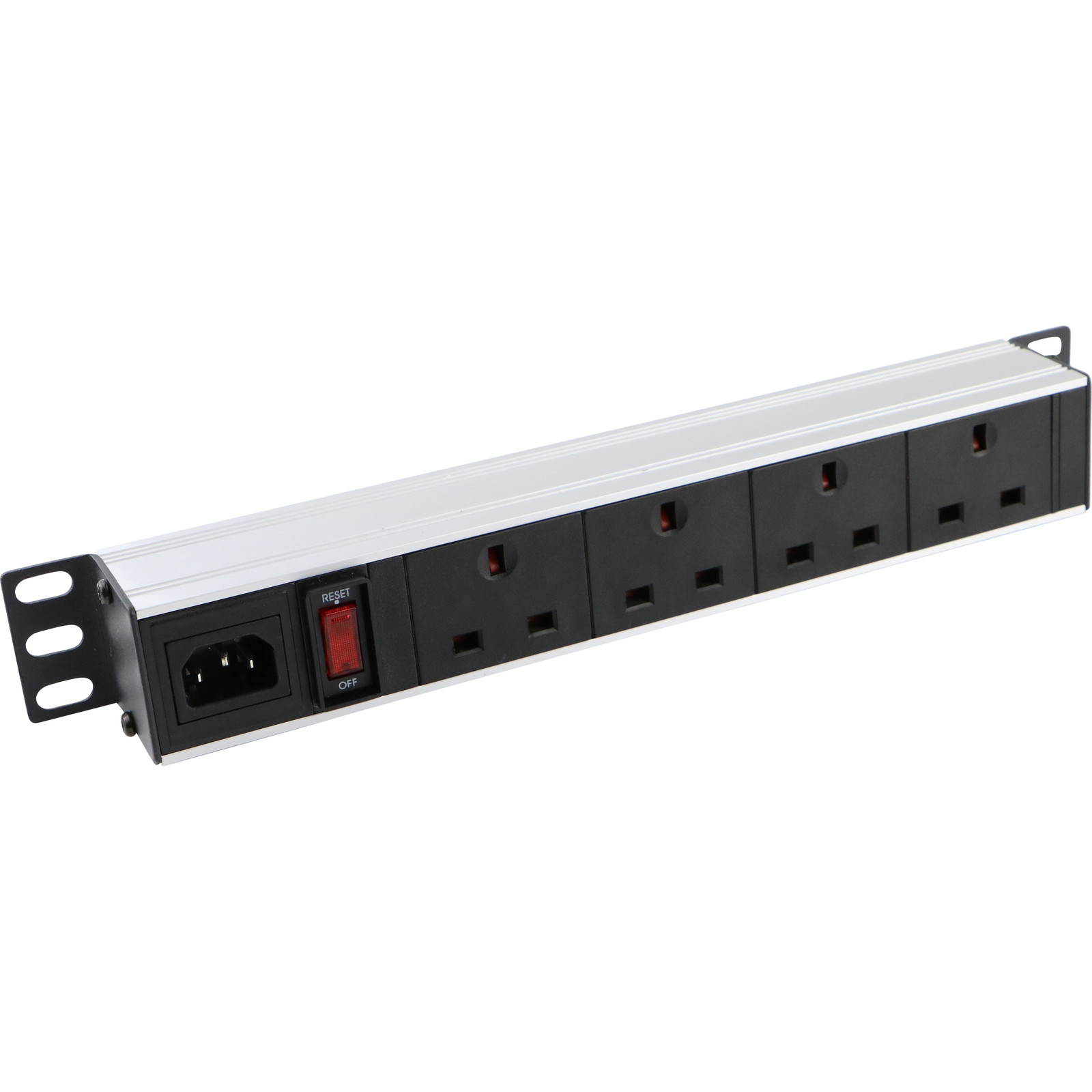 100-680 - Excel 4-way Residentiall PDU - 4x UK sockets