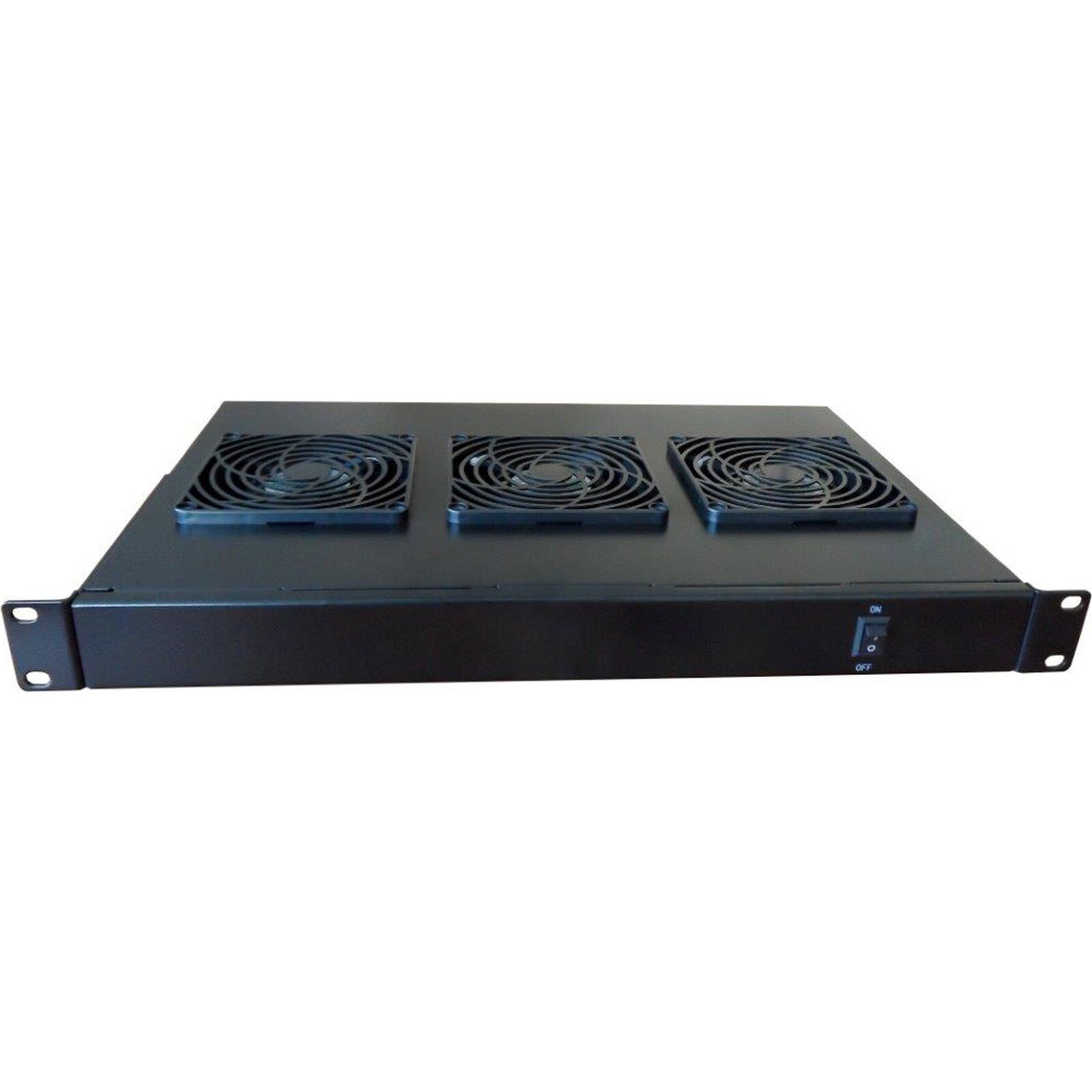 IVU3BK Excel Rack Mounted 3 Way Fan Unit Black